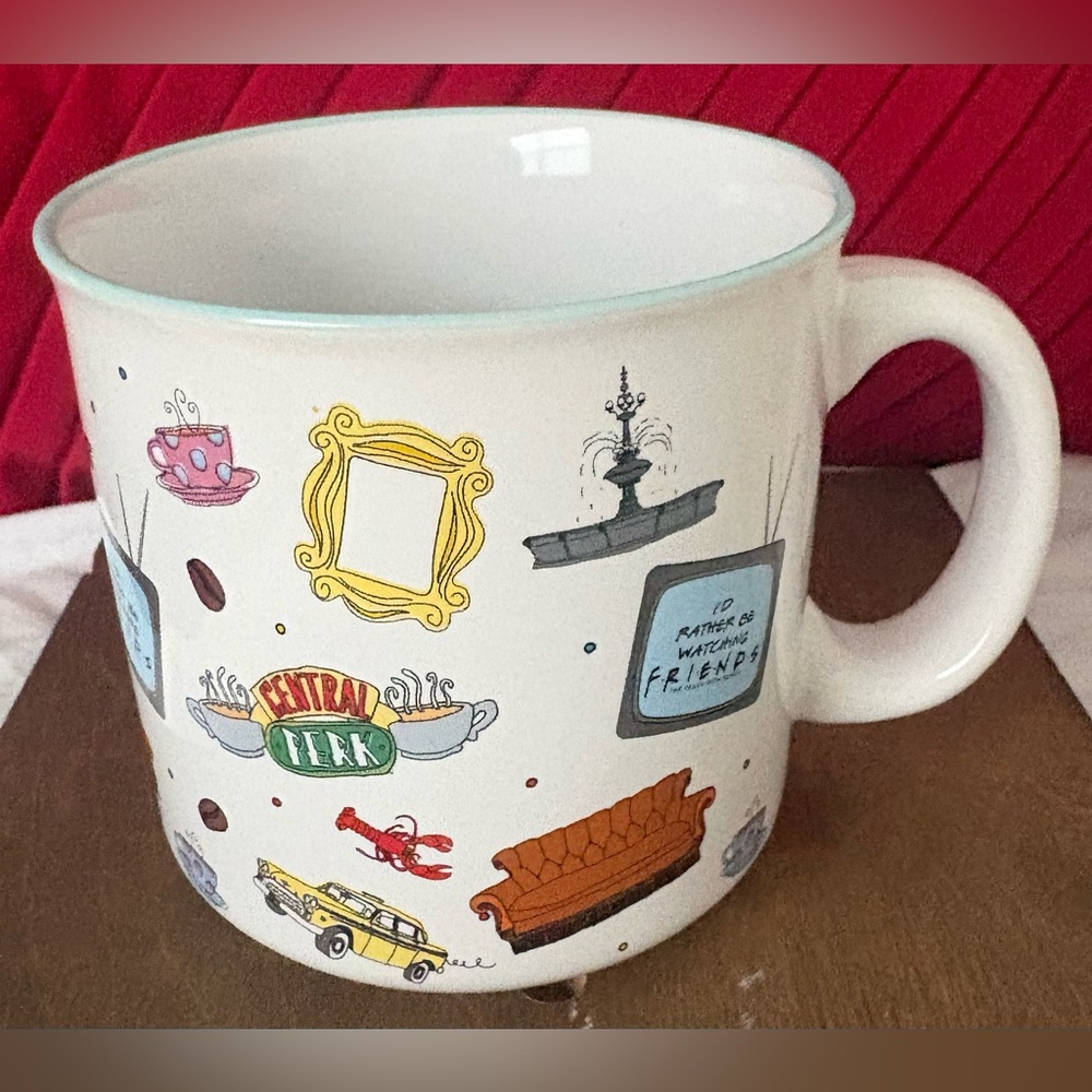 Friends Central Perk I'd Rather‎ Be Watching Friends 20 ounce Mug